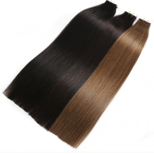 Invisible Tape-In Real Hair Extensions